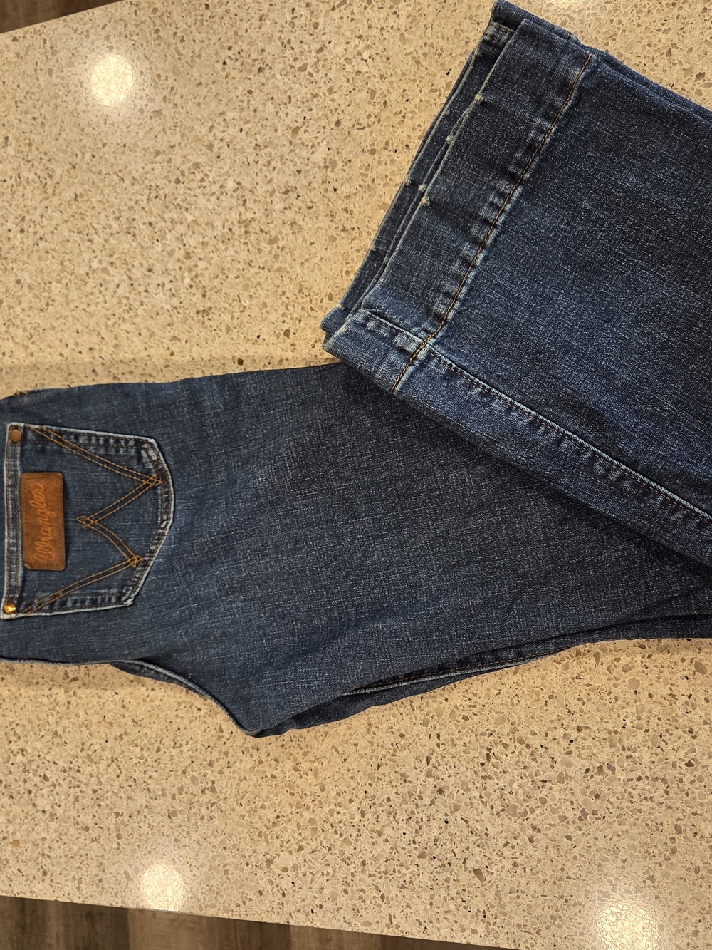 Wrangler Women’s Dark Blue Boot Cut Jeans